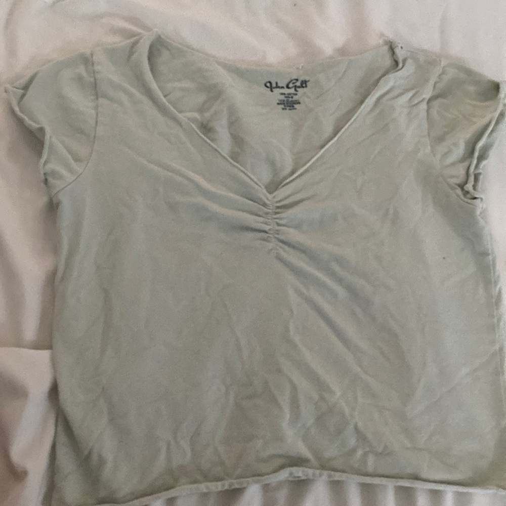 John Galt brandy short sleeve top